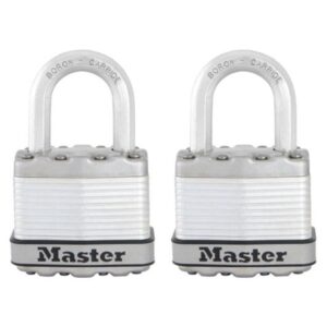 Sada 2 ks titánových visiacich zámkov M1EURT - Master Lock Excell - 45mm