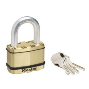 Mosadzný visiaci zámok M15BEURDLF - Master Lock Excell - 64mm