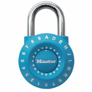 Kombinační visací zámek 1590EURDCOL - Master Lock - fialový