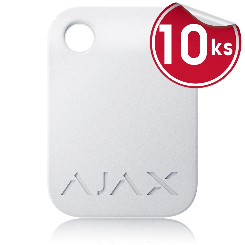 Ajax Tag white 10ks