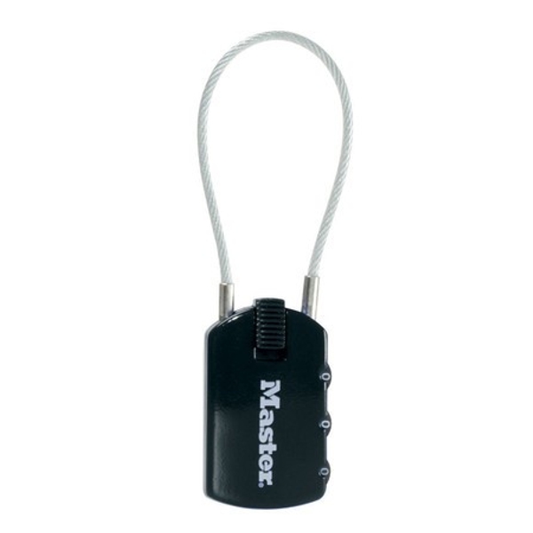 Visiaci zámok pre batožinu 4684EURD - Master Lock - čierny