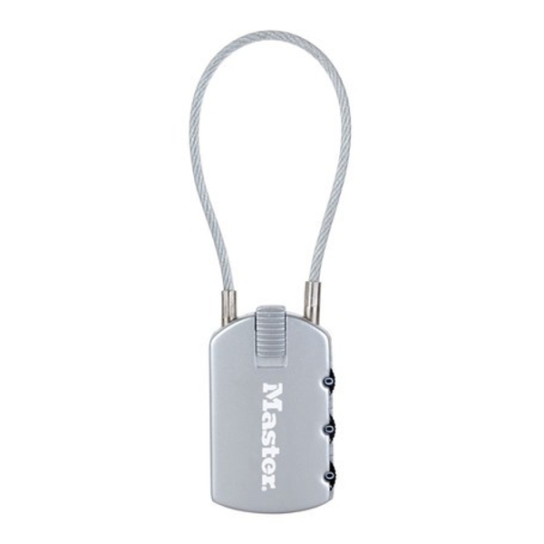 Visiaci zámok pre batožinu 4684EURD - Master Lock - strieborny