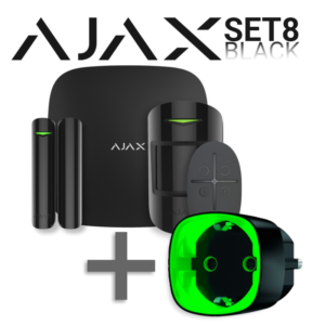 SET 8 - Ajax StarterKit black + Socket black - ZADARMO