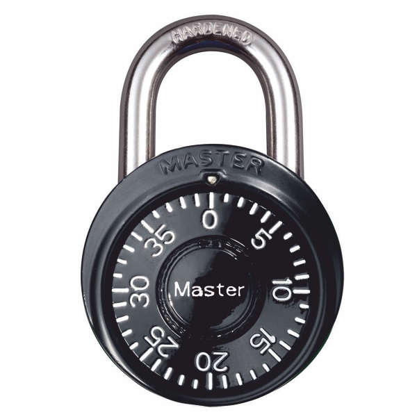 Kombinačný visiaci zámok 1533EURD - Master Lock - čierny - 38mm