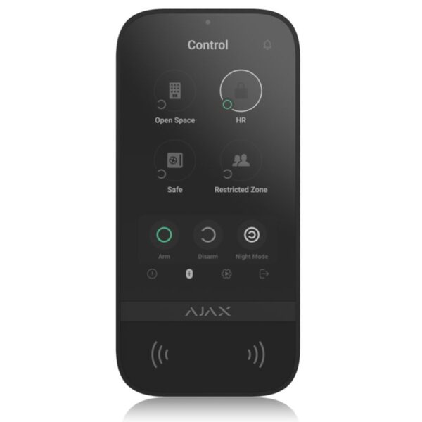 Ajax KeyPad TouchScreen (8EU) ASP black (58454)