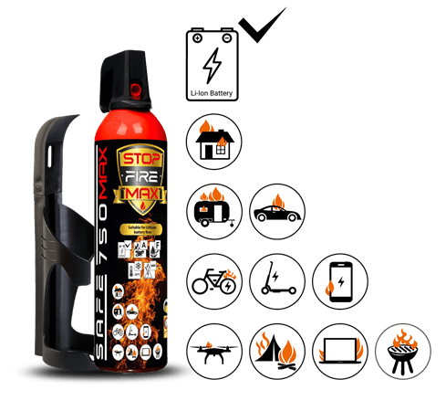 SET Hasiaci spej SAFE 750 + držiak SAFE 75C