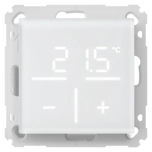 Homematic IP Sklenený nástenný termostat so senzorom CO2 - HmIP-WGTC