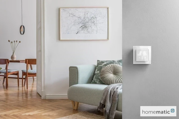Homematic IP Sklenený nástenný termostat so senzorom CO2 - HmIP-WGTC – Obrázok 7