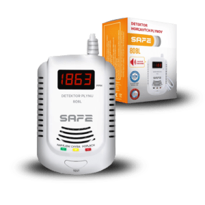 Detektor horľavých a výbušných plynov SAFE-808L (zemný plyn)
