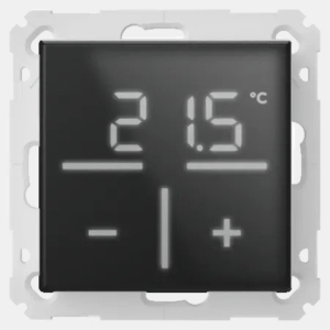 Homematic IP Sklenený nástenný termostat