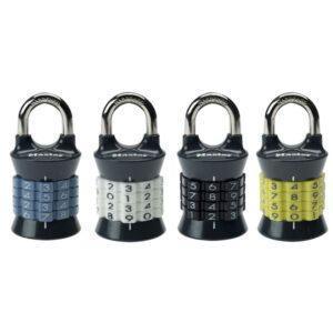 SET Kombinačný visiaci zámok vertikálne 1535EURDCOL - Master Lock (1 balenie / 4ks)