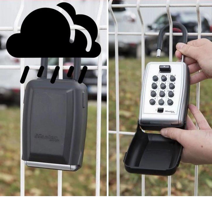 Bezpečnostná schránka Master Lock 5422EURD s okom – Obrázok 6