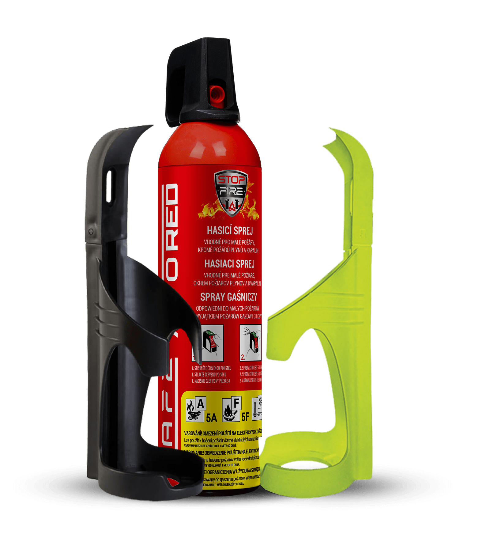 Hasicí sprej SAFE 750 RED – Obrázok 5