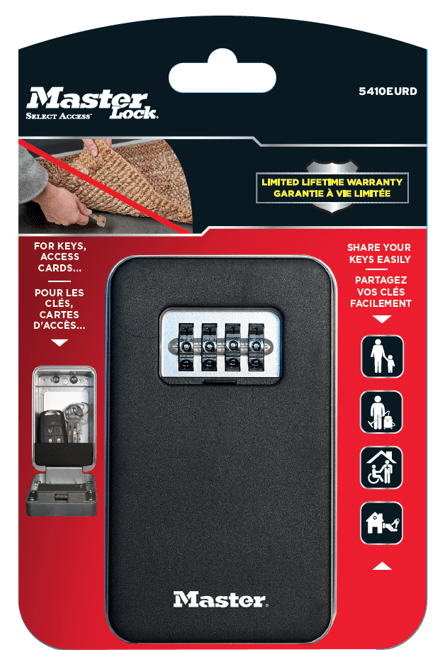 Bezpečnostná schránka Master Lock 5410EURD – Obrázok 5