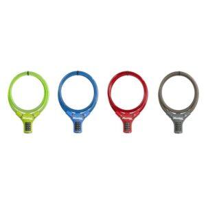 SET Oceľové kombinačné lanko na bicykel Master Lock 8229EURDPROCOL (1 balenie / 4ks)