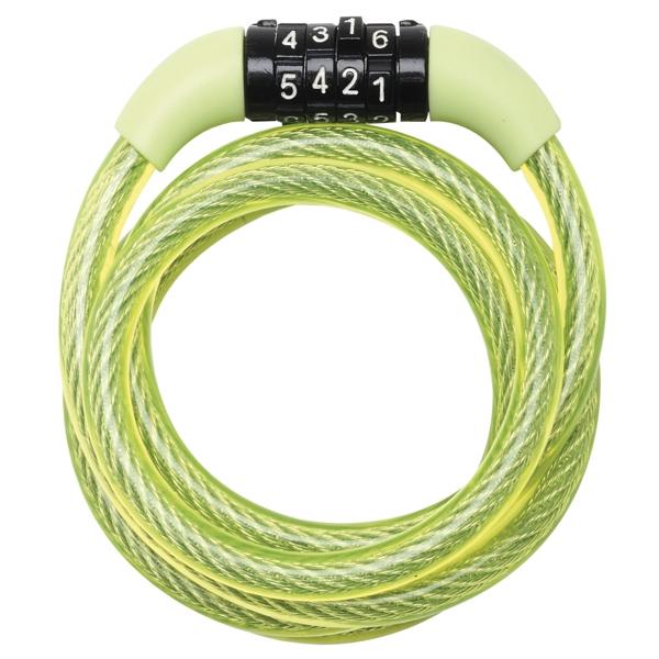 SET Špirálový kombinačný zámok na bicykel Master Lock 8143EURDPROCOL (1 balenie / 6ks) – Obrázok 3