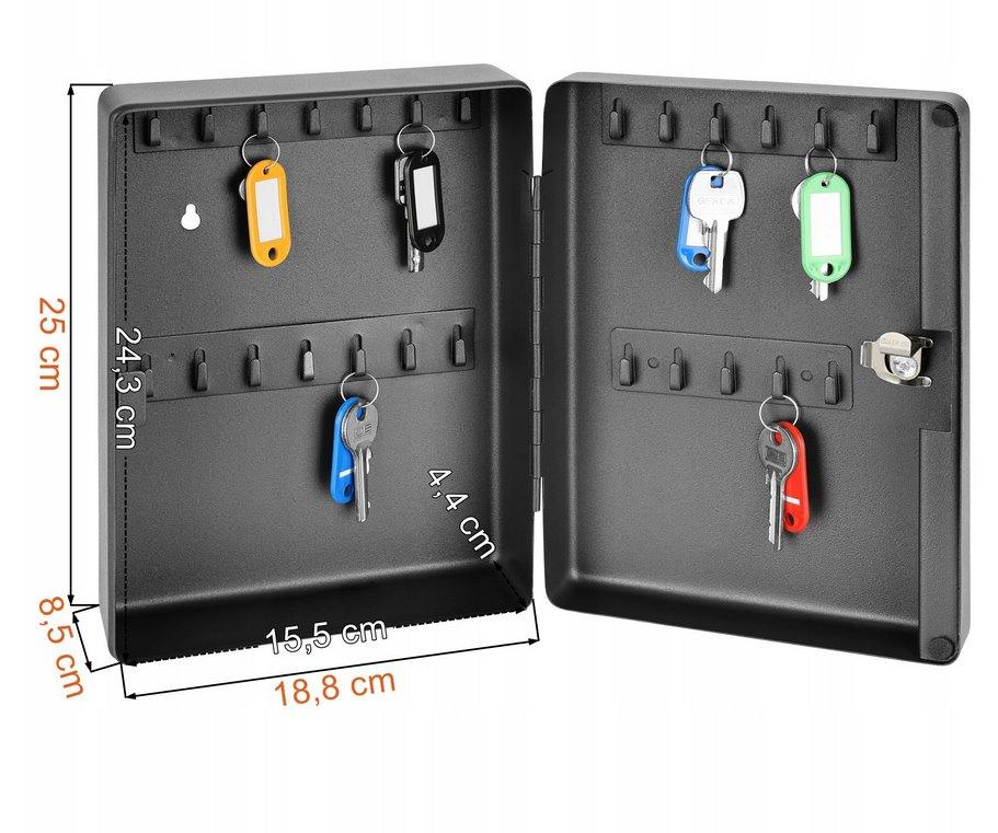 Uzamykateľná skrinka Master Lock na 25ks kľúčov KB-25ML – Obrázok 4