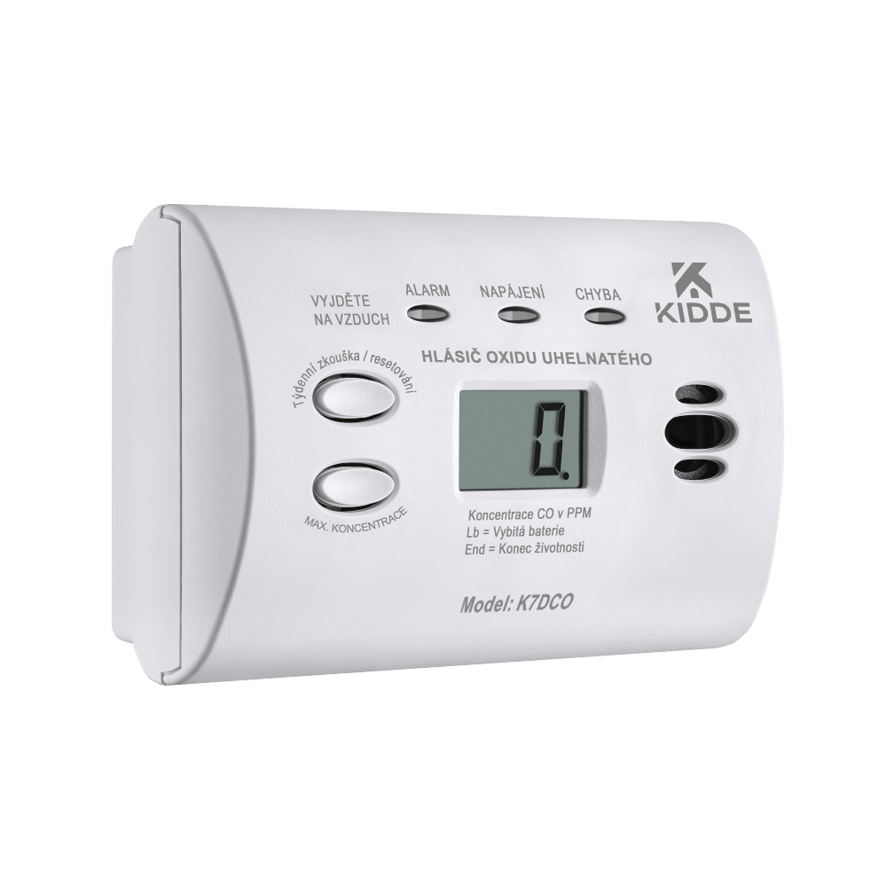 Kidde K7DCO detektor CO s displejom – Obrázok 3