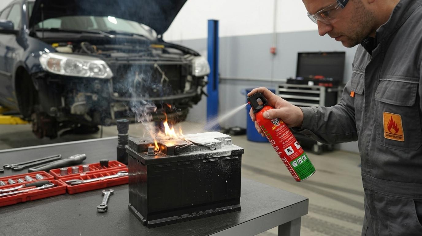 SET Hasicí sprej SAFE 750 LITH + držák SAFE 75F – Obrázok 4