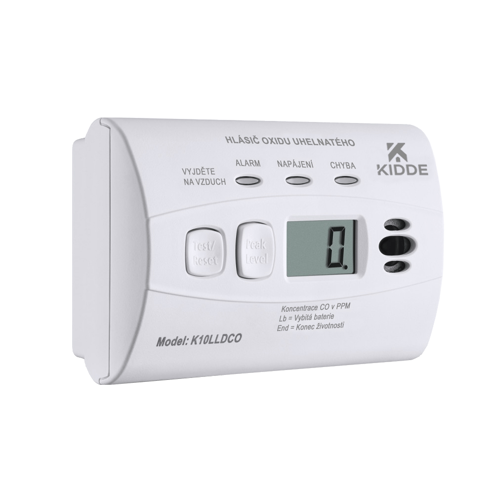 Kidde K10LLDCO detektor CO s displejom – Obrázok 3