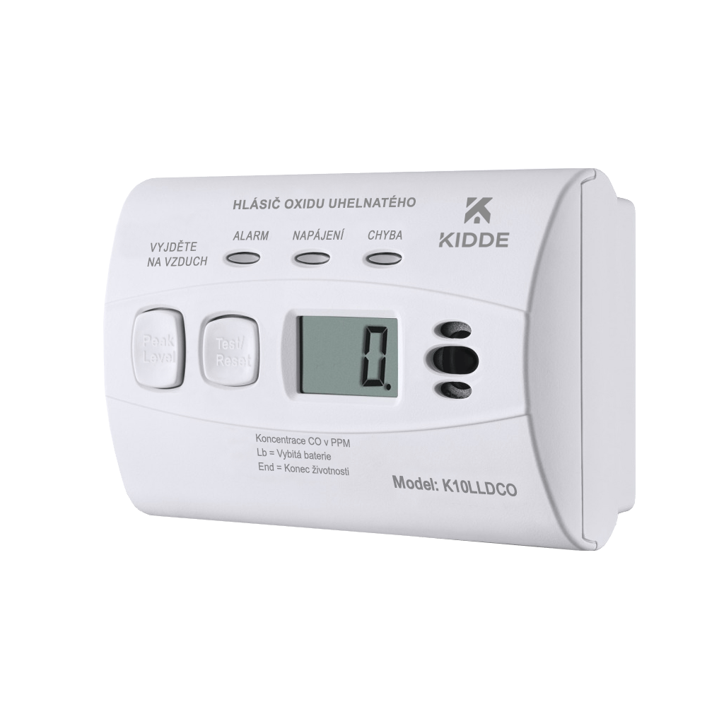Kidde K10LLDCO detektor CO s displejom – Obrázok 5