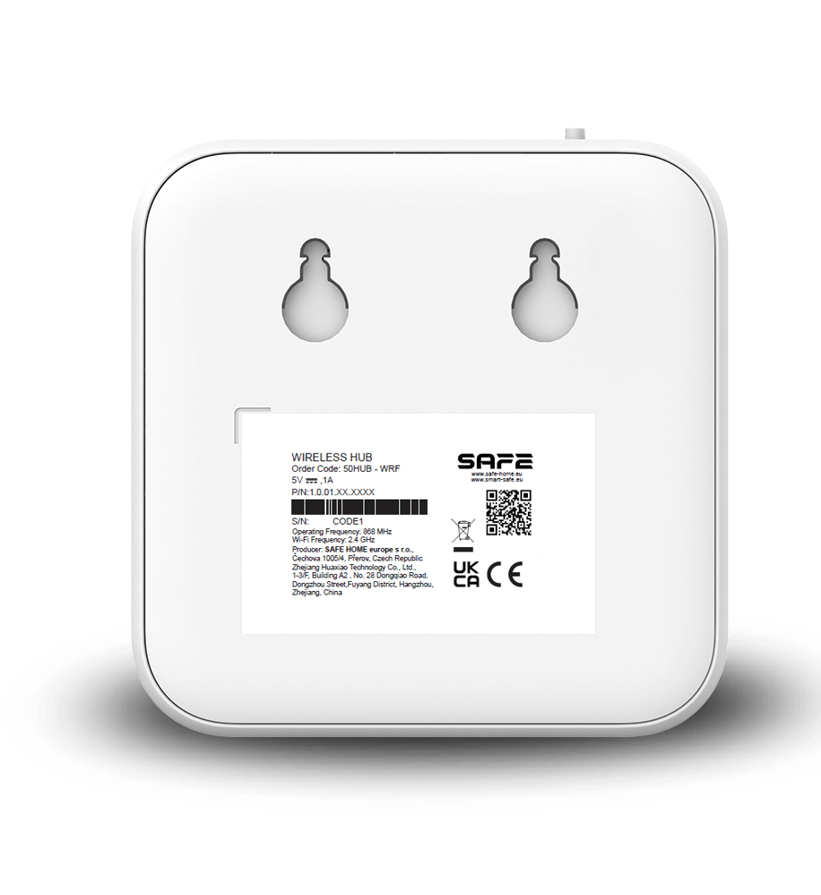 SAFE 50HUB-WRF - Centrálna ovládacia jednotka – Obrázok 6