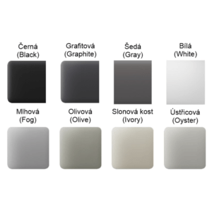 Ajax CoverPlate kryty (bočný, samostatný, stredný)